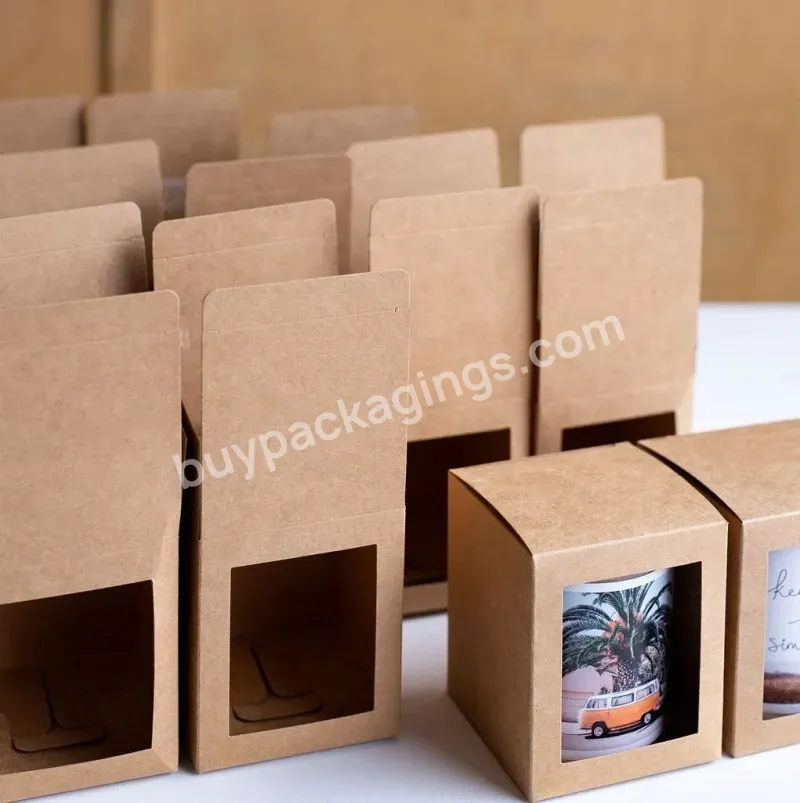 Wholesale Custom Candle Packaging Box With Logo Kraft Paper Gift Luxury Packaging For Shipping