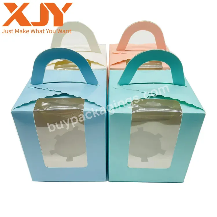 Wholesale Custom Cardboard Printed Logo Christmas Paper Bento Cookie Cake Box