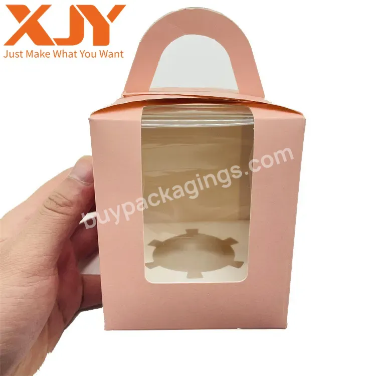 Wholesale Custom Cardboard Printed Logo Christmas Paper Bento Cookie Cake Box