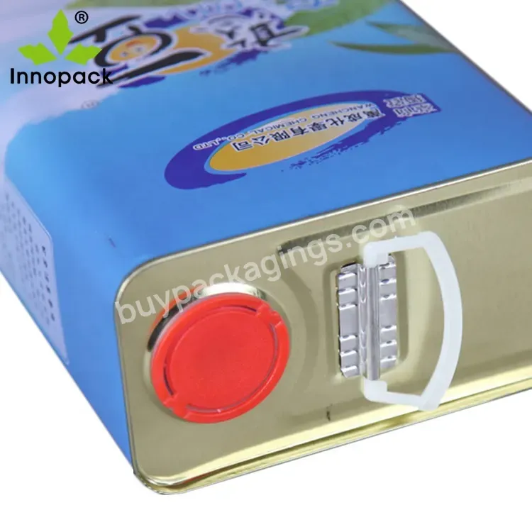 Wholesale Custom Cheap Tin Cans Custom Tinplate Square Tin Container For Sale