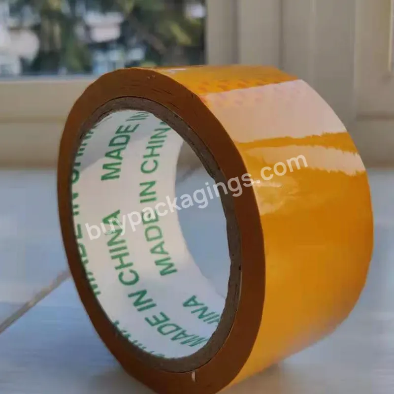 Wholesale Custom Clear Adhesive Bopp Packing Tape Rolls Of Tape Adhesive Raw