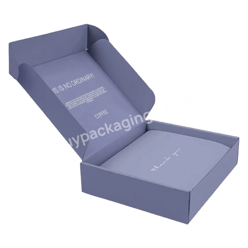 Wholesale Custom Colored Cardboard Printed Eco Clothing Poly Cosmetic Flat Small Mailer Box