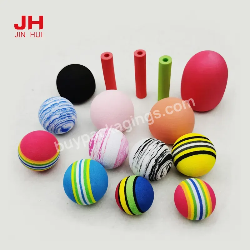 Wholesale Custom Colored Foam Balls Foot Massage Ball Bearing Massager Eva Foam