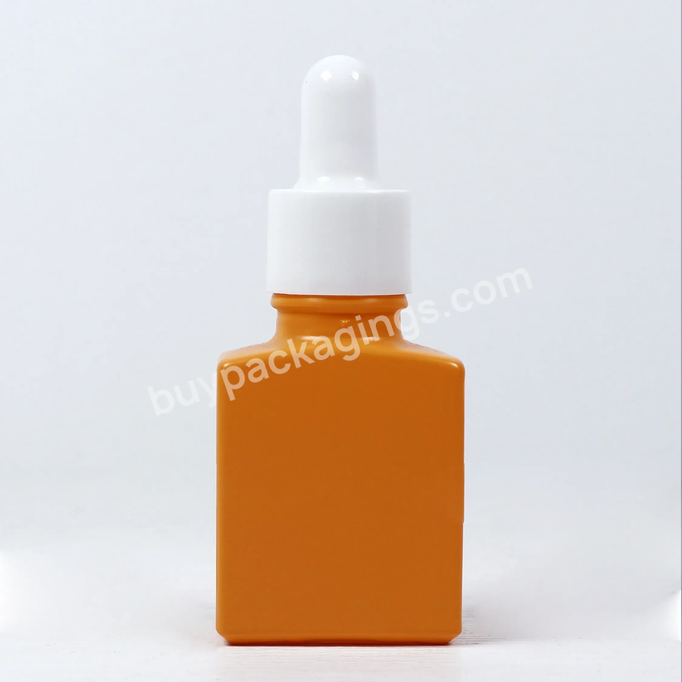 Wholesale Custom Colorful Rectangular Dropper Glass Bottle For Essential Oil With Bottle Packaging 30ml