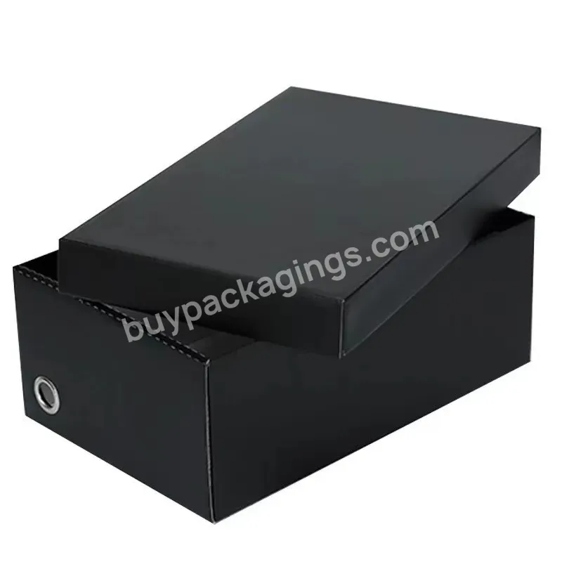 Wholesale Custom Corrugated Shoe Packaging Shipping Box For Men