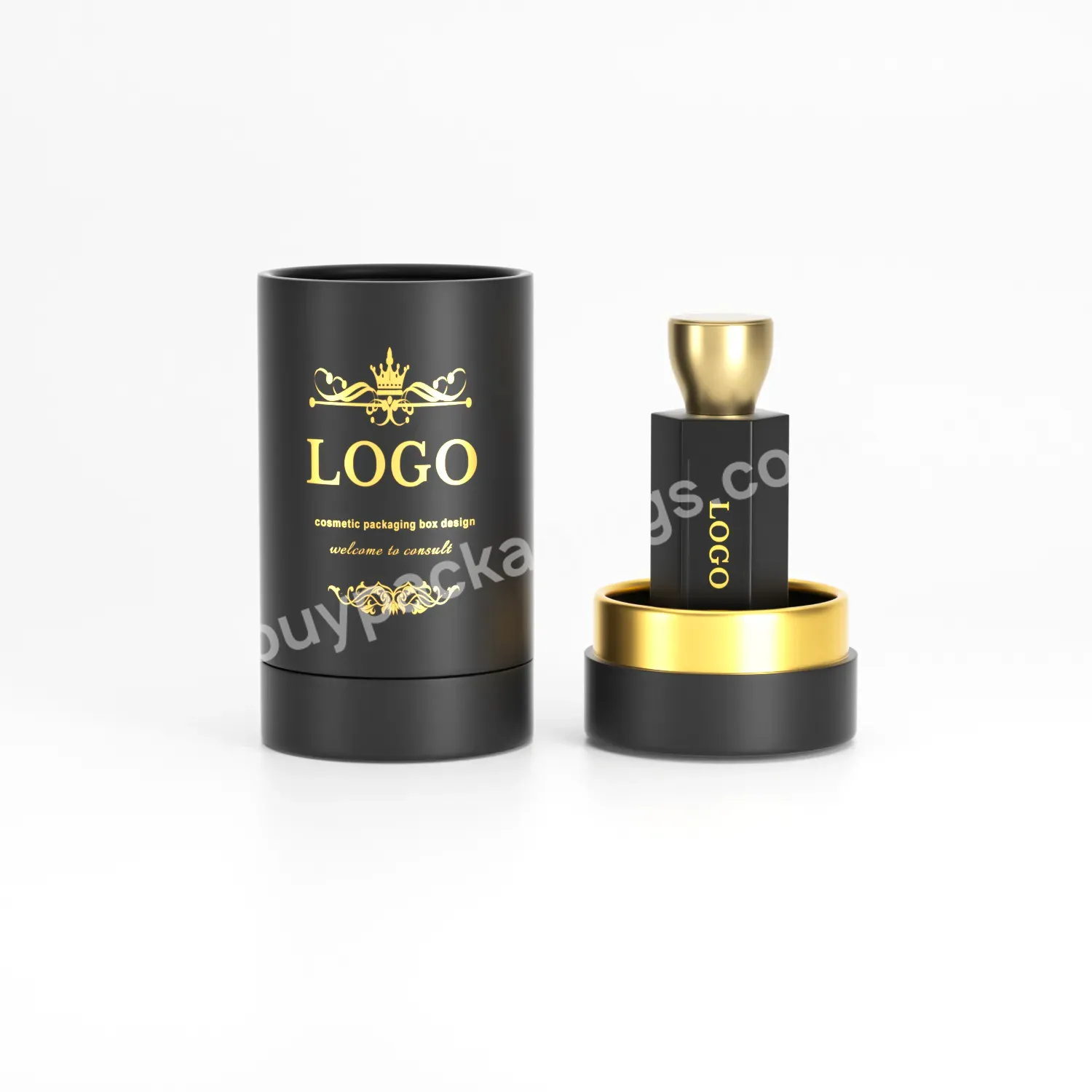 Wholesale Custom Design Luxury Empty Spray Refillable 5ml 10ml 15ml 30ml 50ml 85ml 100ml Oil Glass Perfume Bottle With Box