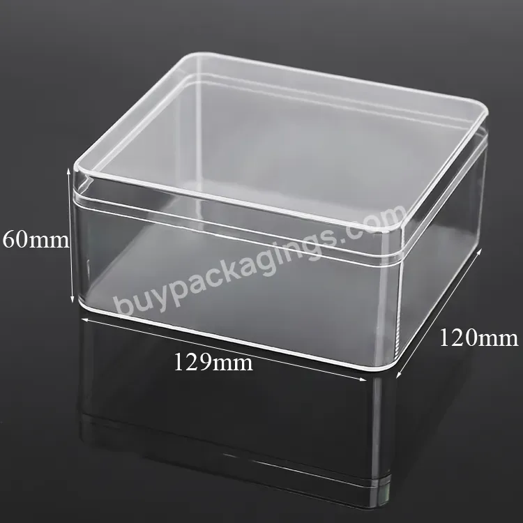 Wholesale Custom Design Molding Transparent Packaging Wedding Candy Box Clear Box For Candy Bakery Cookie Candy Box Packaging