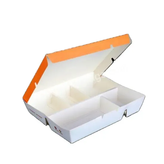 Wholesale Custom Disposable Food Grade Fast Food Container Box Sushi Pizza Takeaway Boxes Paper Food Kraft Packaging Box