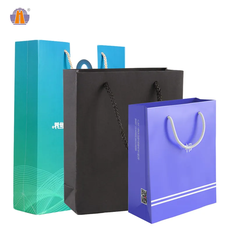 Wholesale Custom Factory Brown Reusable Kraft Box Suit Fashion Foldable Grocery Plain Shopping Paper Tote Bag