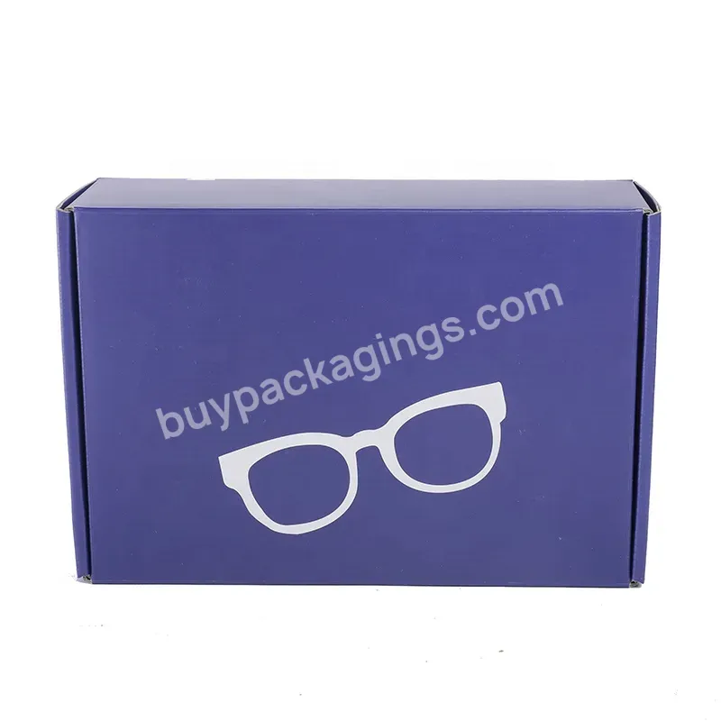 Wholesale Custom Gold Logo Luxury Corrugated Cardboard Paper Gift Wig Hair Or Clothing Packaging Box Customized Mailer Box