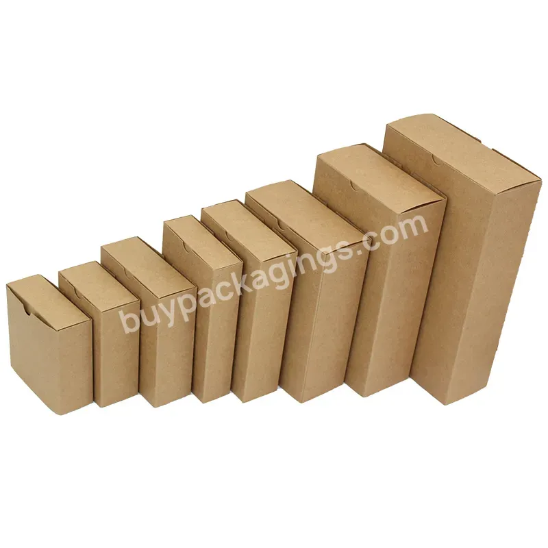 Wholesale Custom Kraft Cardboard Drawer Box Gift Box Paper Packaging Box