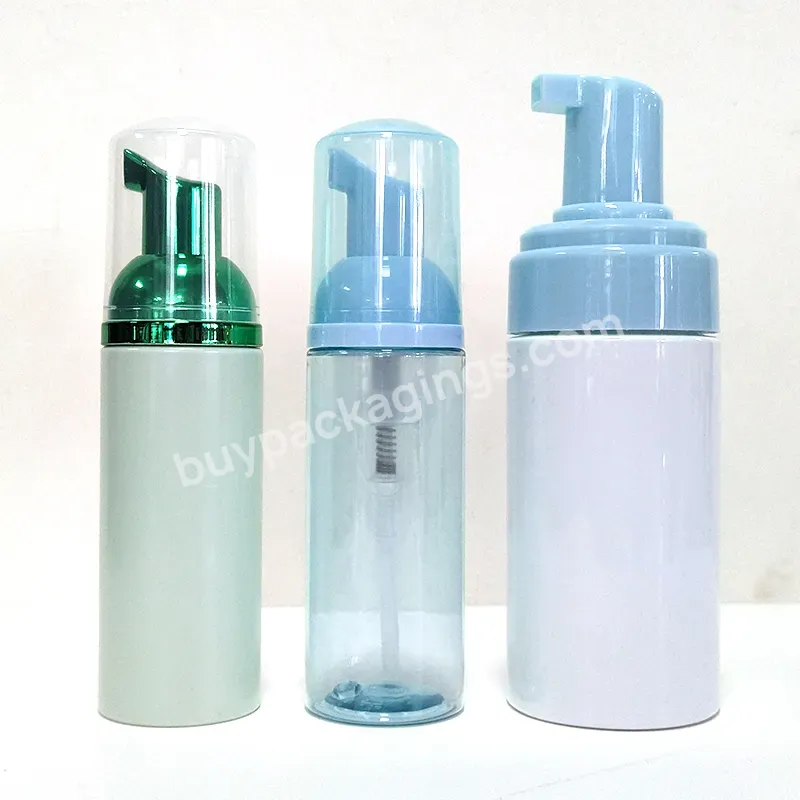 Wholesale Custom Label 60 Ml Plastic Foaming Pump Bottles Lash Cleanser Shampoo Bottles Foam Dispenser Bottles