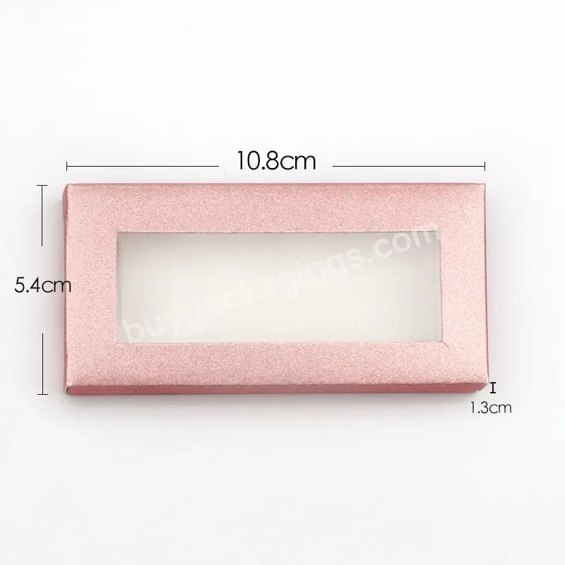 Wholesale Custom Logistics Kraft Mailing Eyelash Cosmetic Box Custom Print Logo