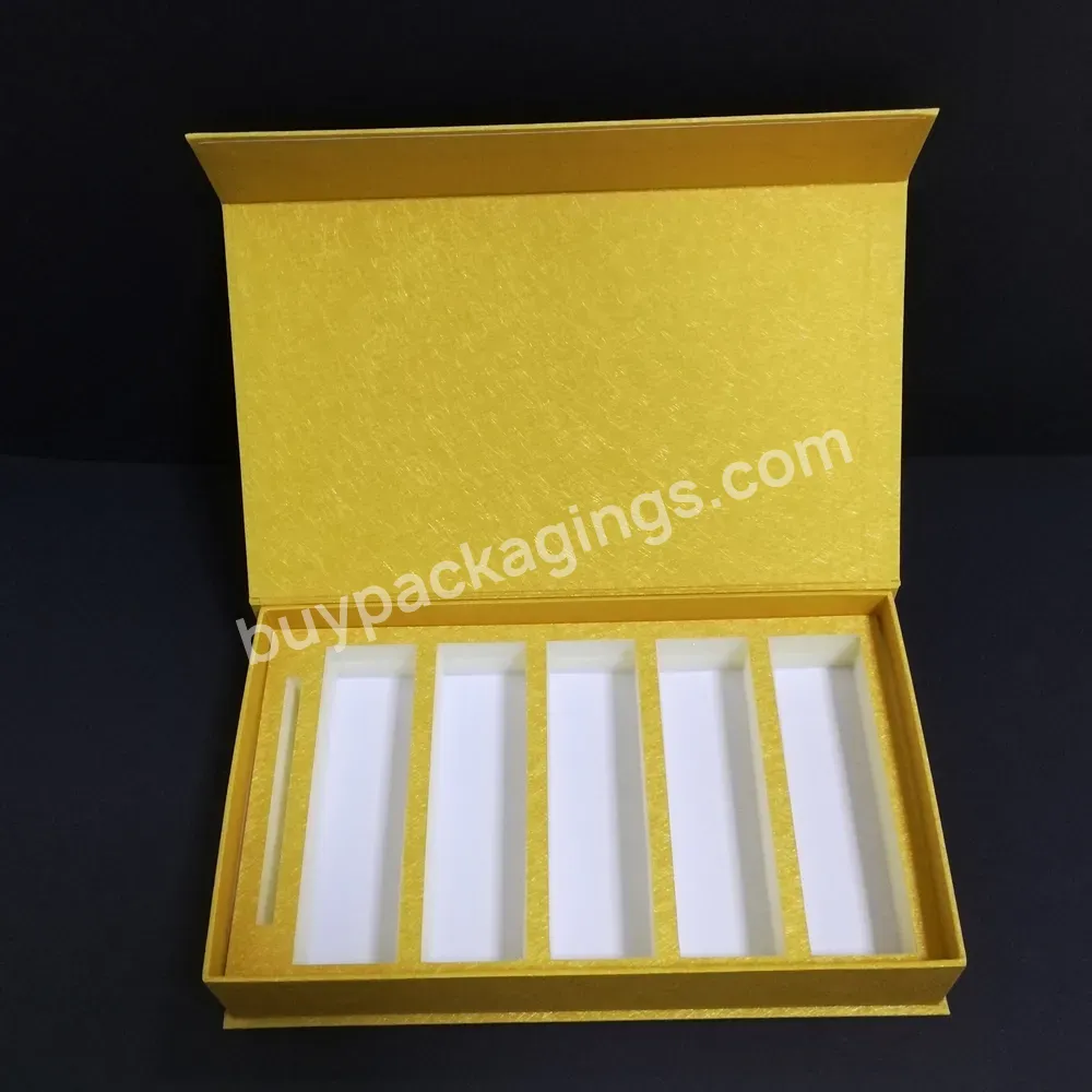 Wholesale Custom Logo 5 Pcs Magnetic Packaging Corrugated Paper Boxes Factory Dongguan Paper Box Luxury Gift Box Case