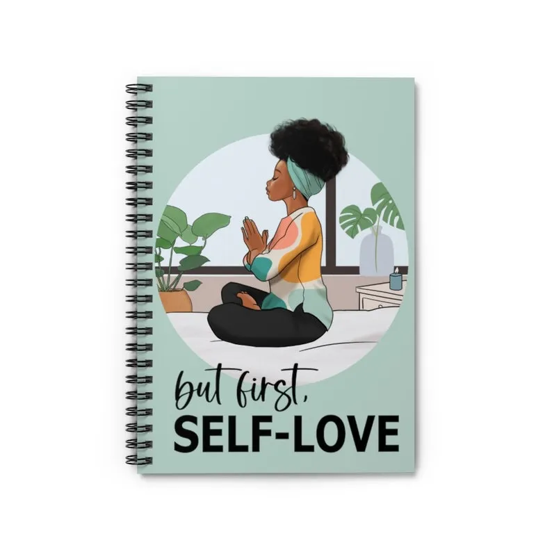 Wholesale Custom Logo  Affirmations Positive Self Care Meditation Journal Planner Notebook For Black Women