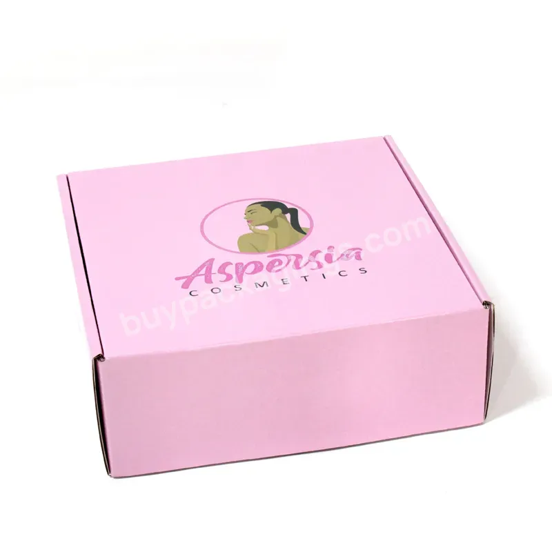 Wholesale Custom Logo Cardboard Box Corrugated Gift Box Packaging Boxes For Wigs