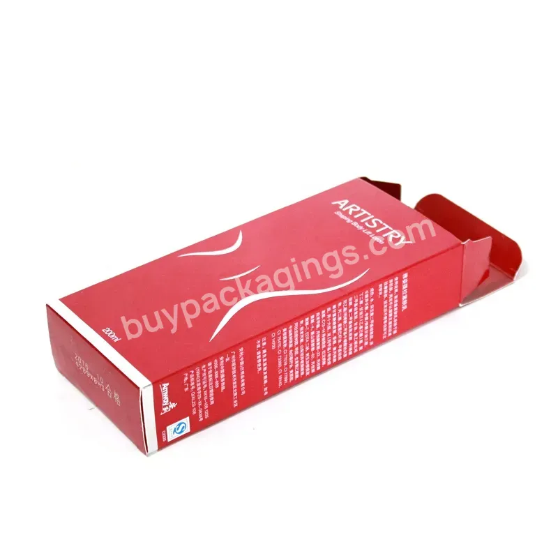 Wholesale Custom Logo Cardboard Paper Cosmetic Boxes Packaging Boxes For Shampoo