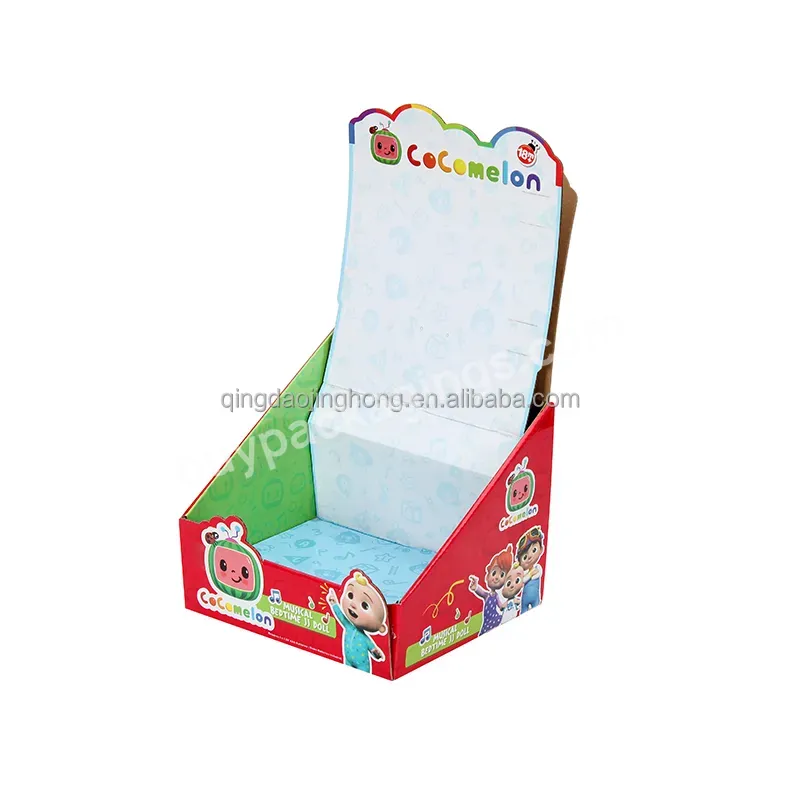 Wholesale Custom Logo Cheap Price Kids Toy Box Corrugated Paper Display Box