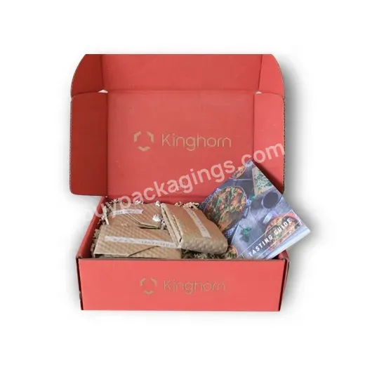 Wholesale Custom Logo Clothing Corrugated Paper Boxes Mailer Packaging Box For Clothes