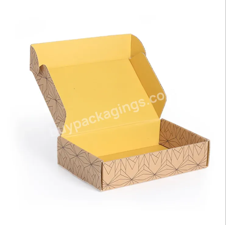 Wholesale Custom Logo Corrugated Box Aircraft Box Colourful Product Rectangular Mailer Packaging Box