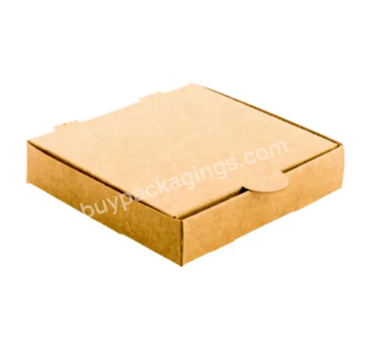 Wholesale Custom Logo Corrugated Food Packaging Box Pizza Boxes With Logo