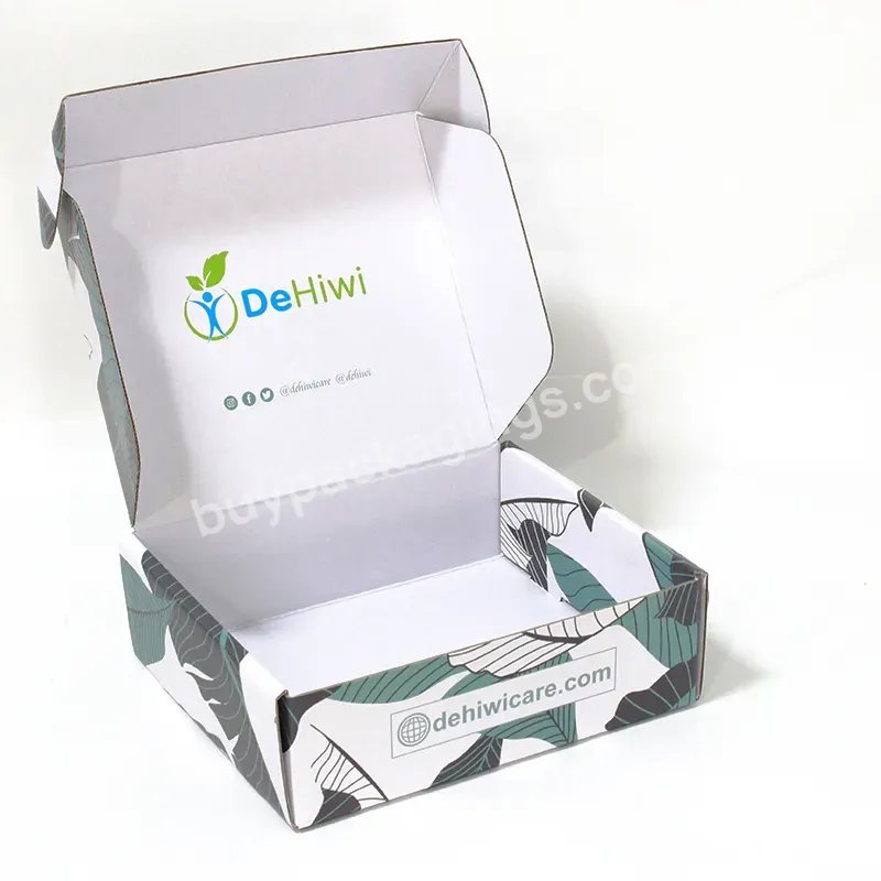 Wholesale Custom Logo Corrugated Mailer Shipping Boxes Cosmetic Packaging Boxes Paper Box