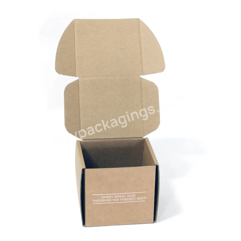 Wholesale Custom Logo Corrugated Packaging Box Foldable Shipping Mailer Boxes