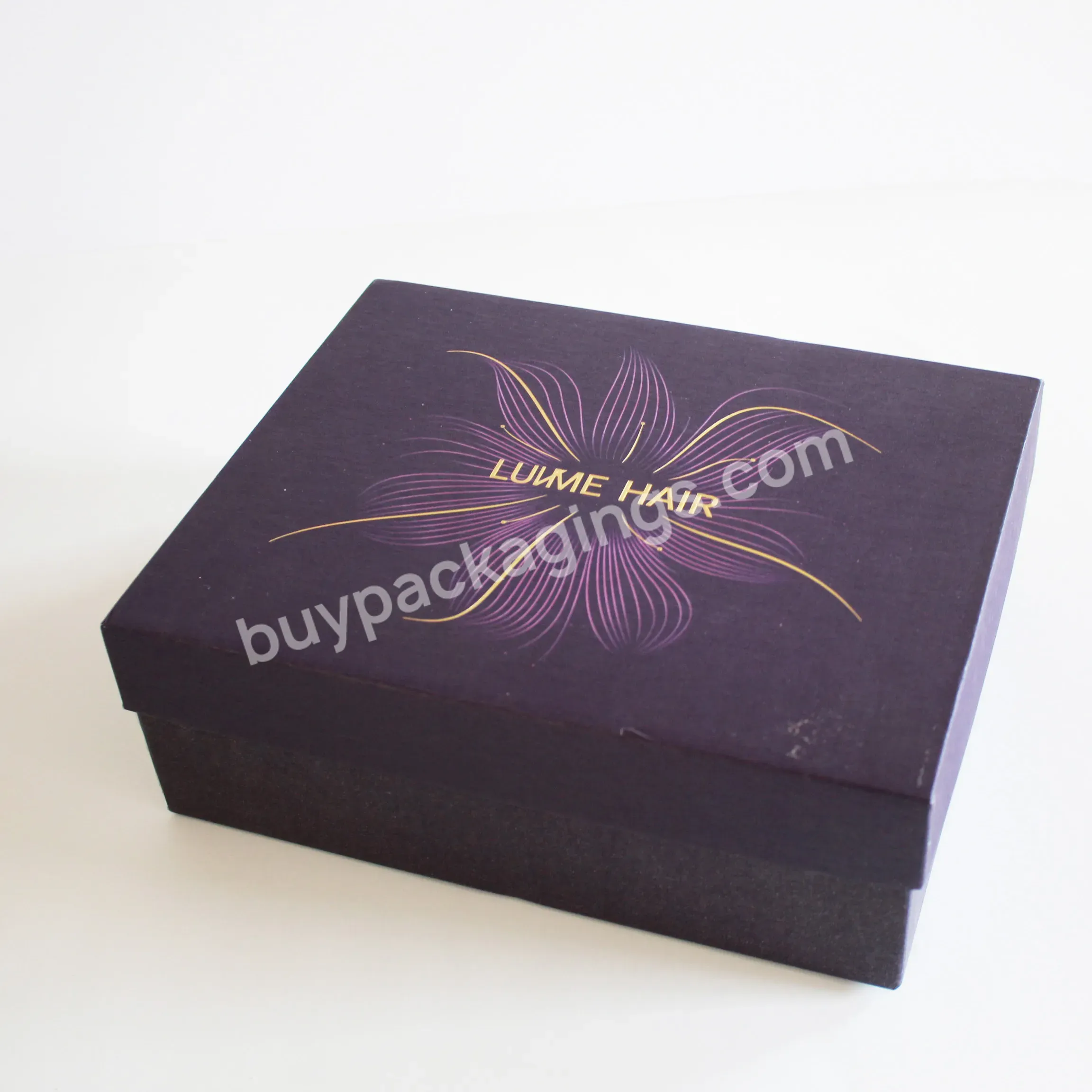 Wholesale Custom Logo Corrugated Paper Box Hot Stamping Printing Clothing Gift Packaging Box