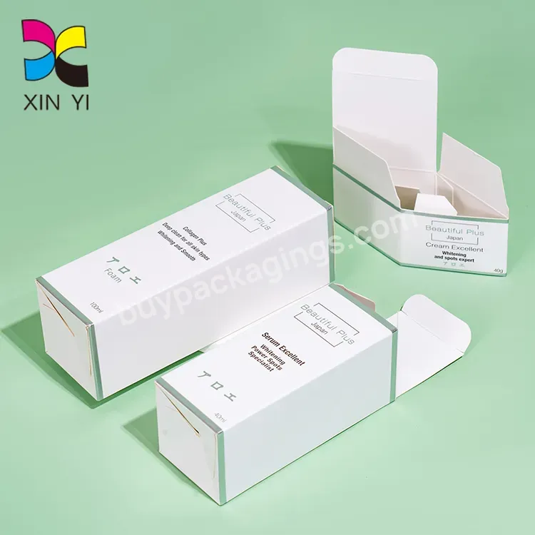 Wholesale Custom Logo Eco Friendly Paper Boxes Small Custom Box Cosmetic Box Packaging