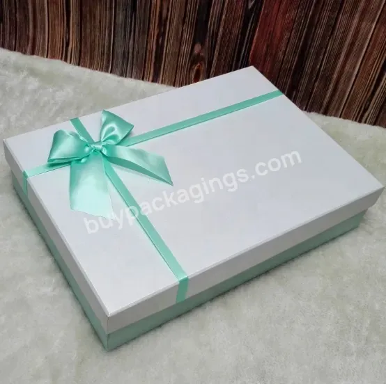 Wholesale Custom Logo Factory Price Colorful Paperboard Cardboard Clothes Packaging Gift Box For Clothing