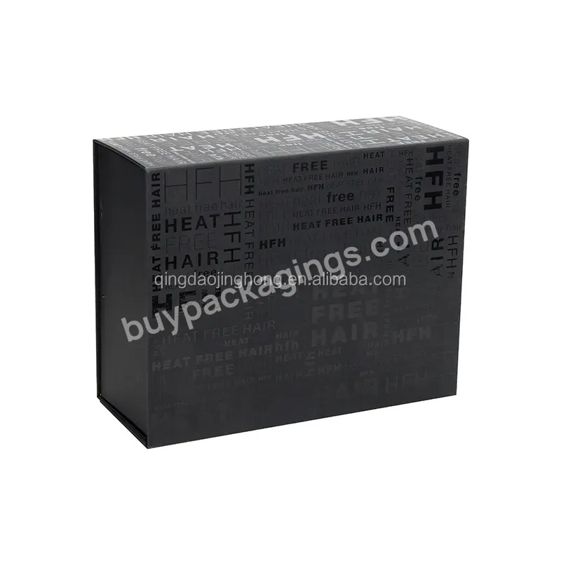 Wholesale Custom Logo High Quality Jewelry Packaging Folding Gift Box Magnetic Box With Ribbon