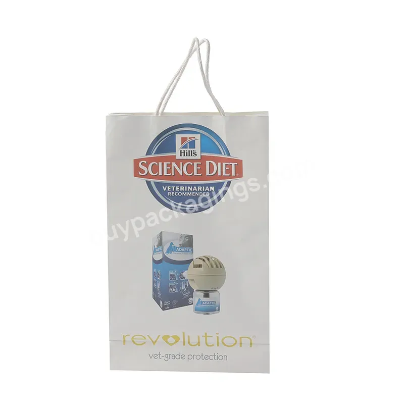 Wholesale Custom Logo Kraft Gift Craft Shopping Paper Bags With Candles Cartons