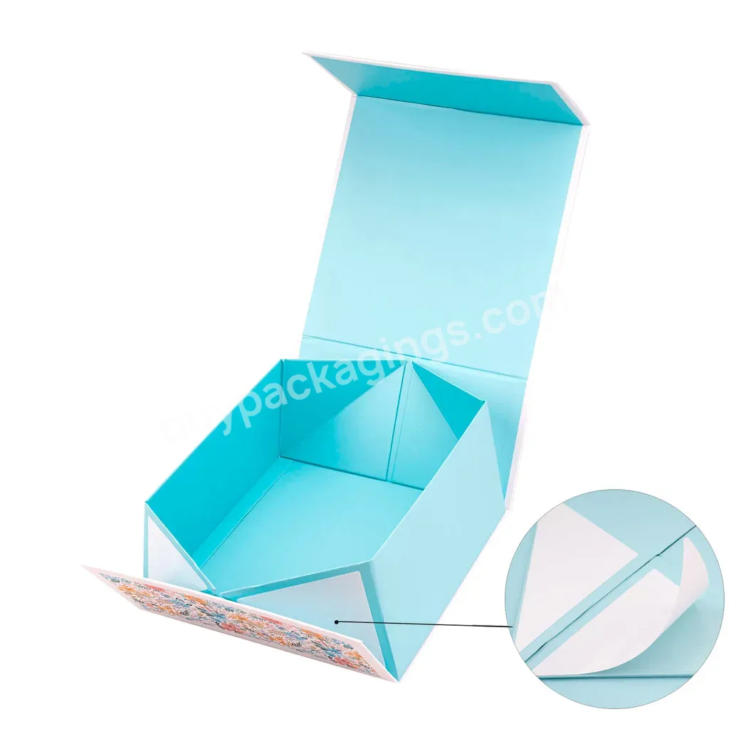 Wholesale Custom Logo Luxury Folding Magnet Packaging Boxes Gift Box Clothing Magnetic Gift Box