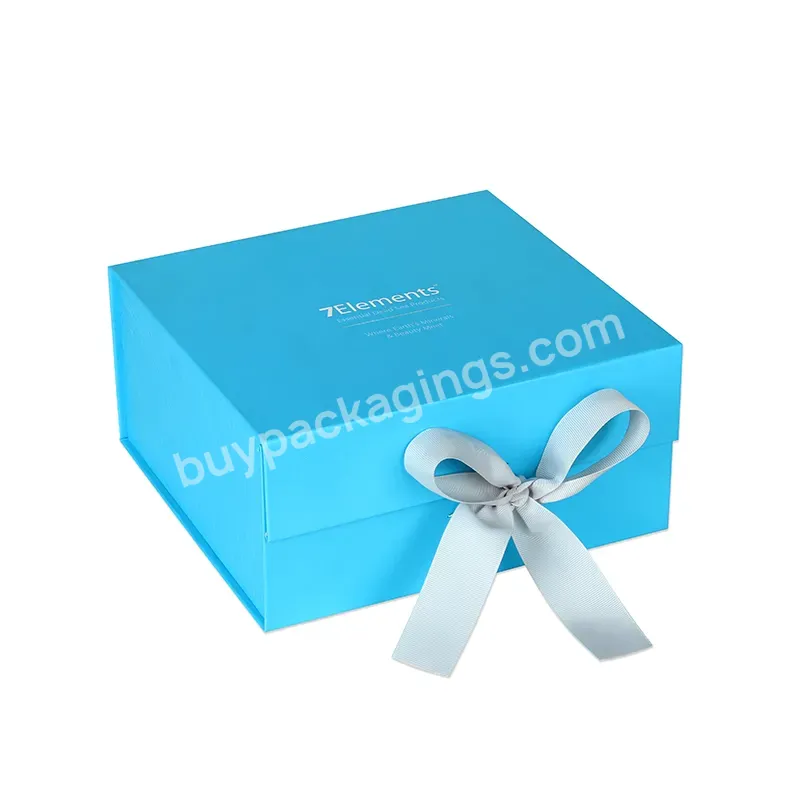 Wholesale Custom Logo Luxury Gift Box Packaging Folding Magnetic Bridesmaid Proposal Gift Box Set