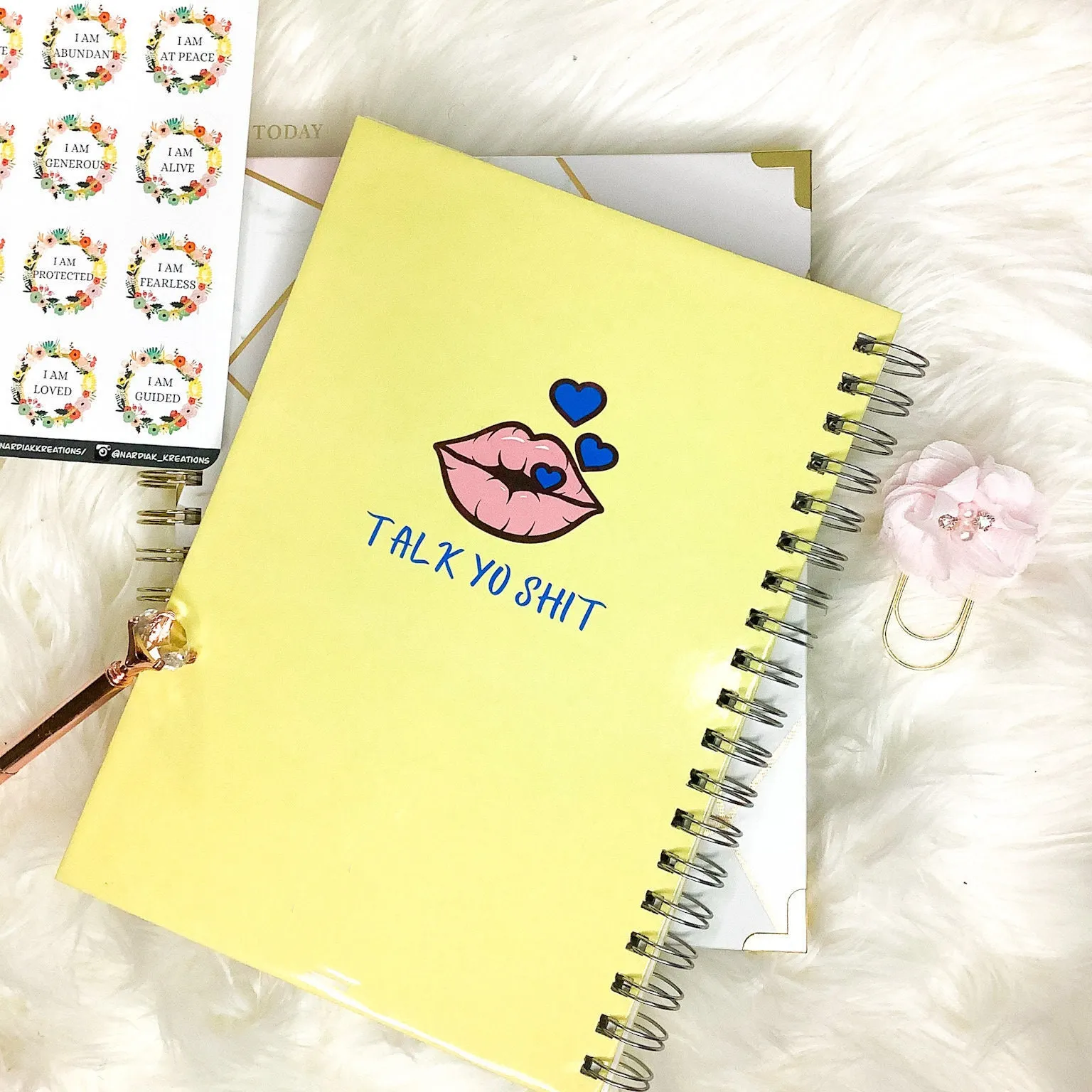 Wholesale Custom Logo  Manifest Manifestation Planner Journal For Black Women