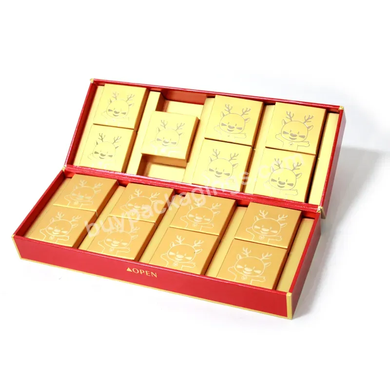 Wholesale Custom Logo Oem Golden Colour Small Tea Gift Box Cardboard Tea Box