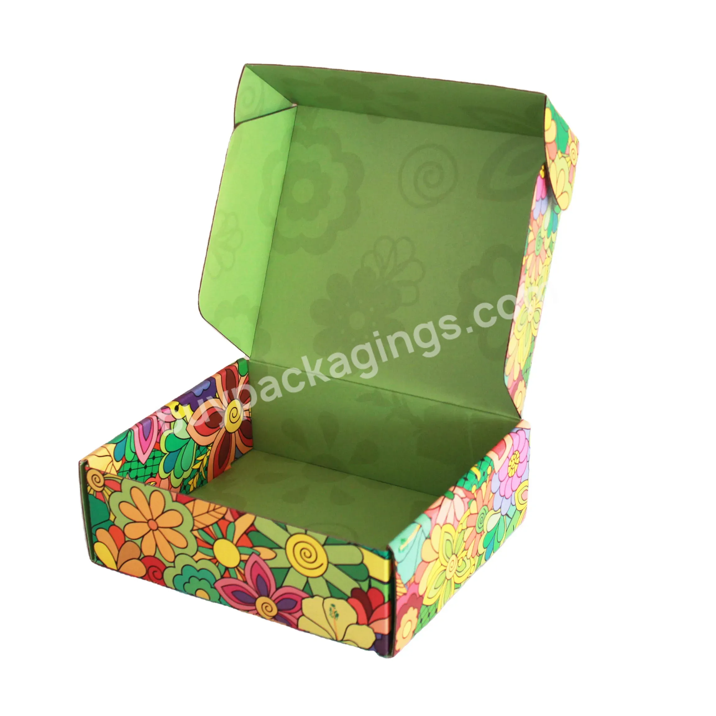 Wholesale Custom Logo Paper Box Packaging Cosmetic Corrugated Cardboard Box