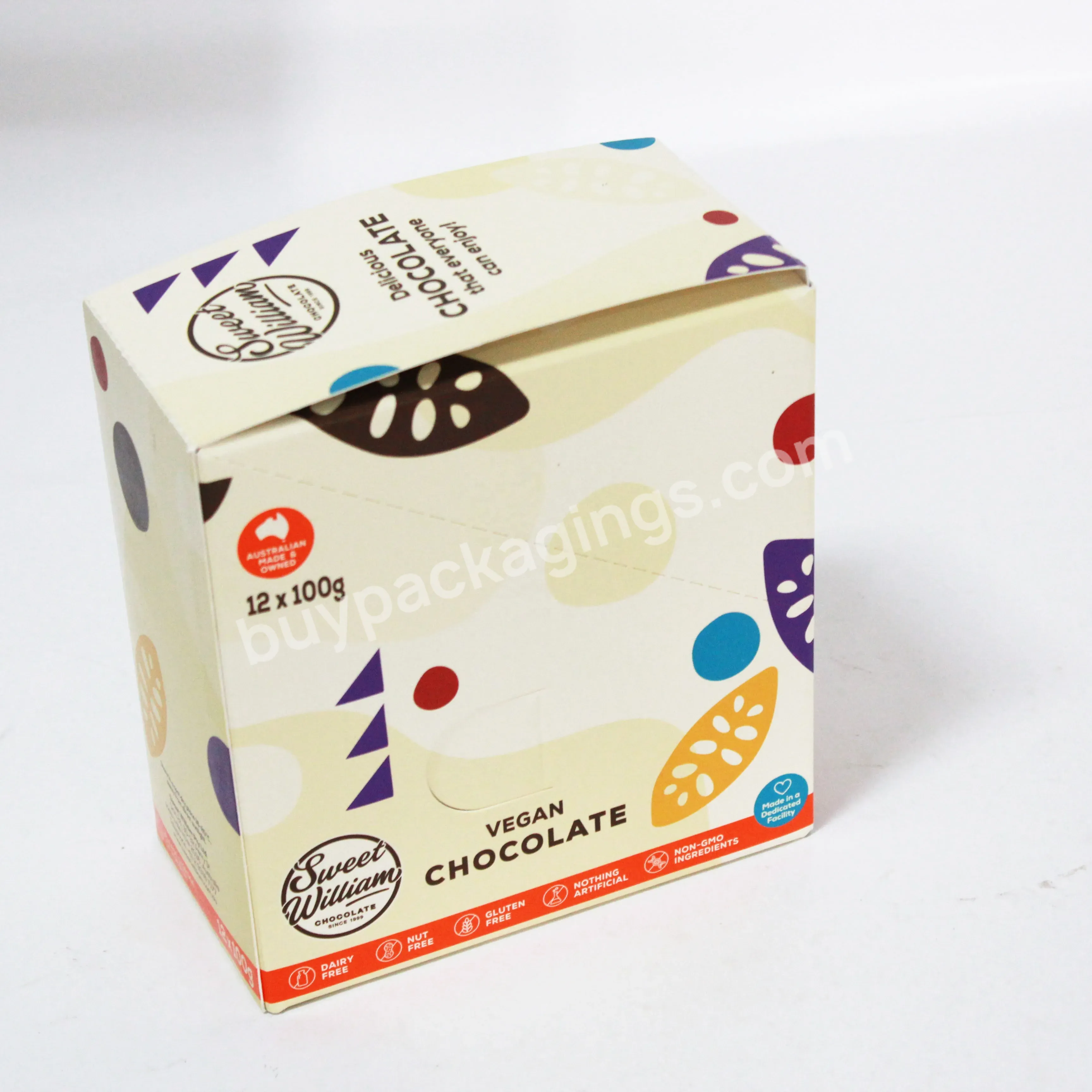 Wholesale Custom Logo Paper Boxes Cardboard Food Packaging Cake Box Packing Carton