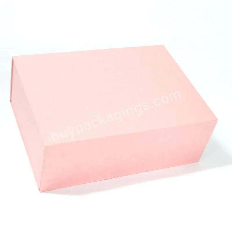 Wholesale Custom Logo Paperboard Box Clothing Packaging Boxes Foldable Magnetic Gift Box For Clothes