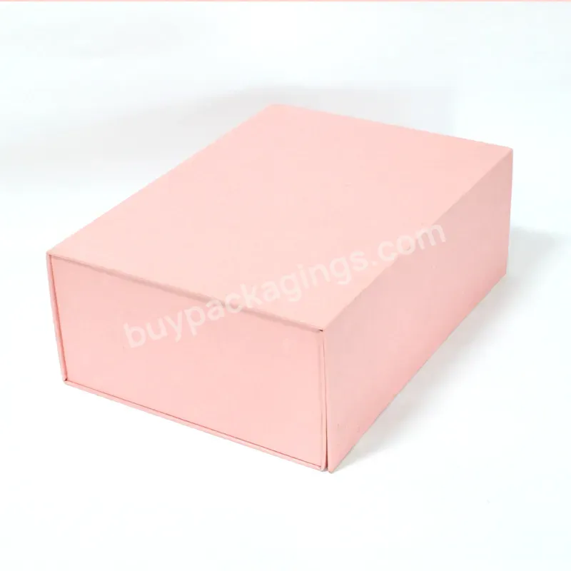 Wholesale Custom Logo Paperboard Box Clothing Packaging Paper Boxes Folding Magnetic Gift Box For Clothes