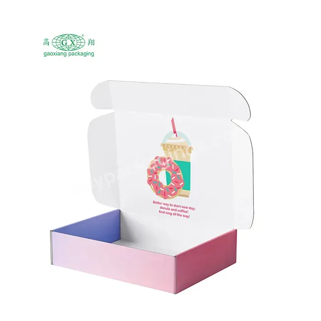 Wholesale Custom Logo Printed Donut Box Doughnut Package Bakery Eco Cake Boards Box Personalized Boxes