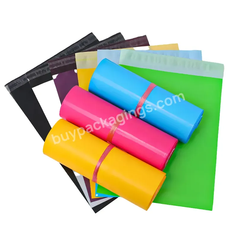 Wholesale Custom Logo Printed Plastic Postage Bag Custom Various Colors Poly Mailer Bags