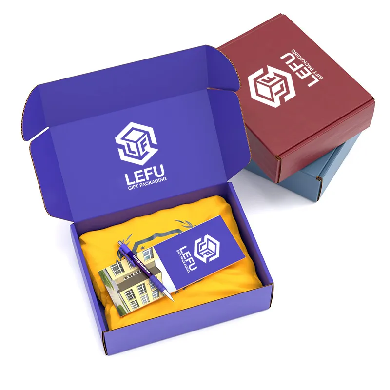Wholesale Custom Logo Printed Rigid Paper Packaging Boxes Bulk Cheap Cardboard Shipping Packaging Boxes
