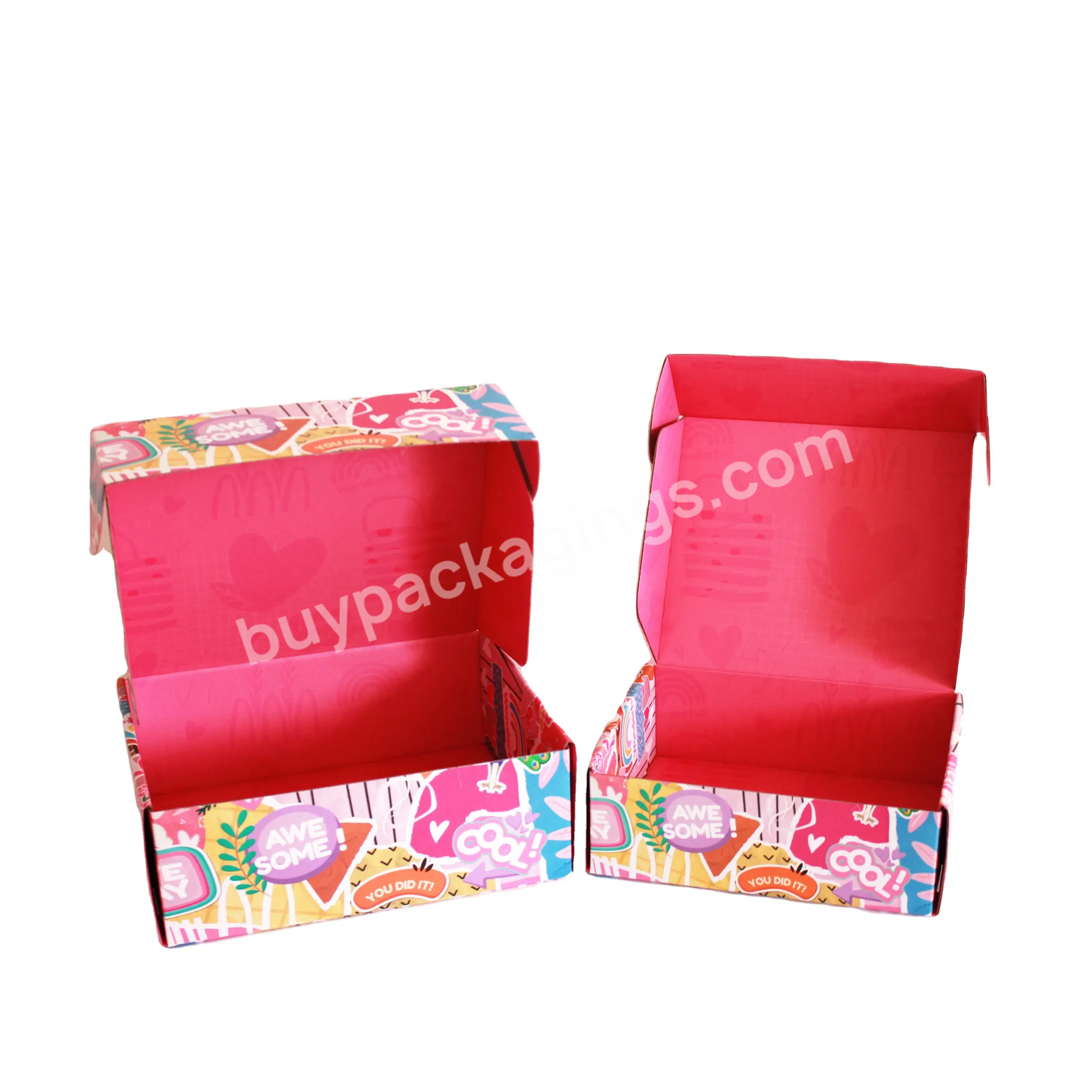 Wholesale Custom Logo Printing Box Packaging Corrugated Paper Box Maielr Box For Hat