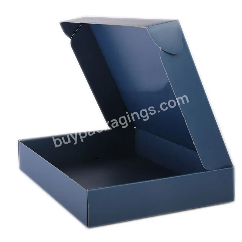 Wholesale Custom Logo Printing Small Size Corrugated Cardboard Skincare Mail Clothing Packaging Box