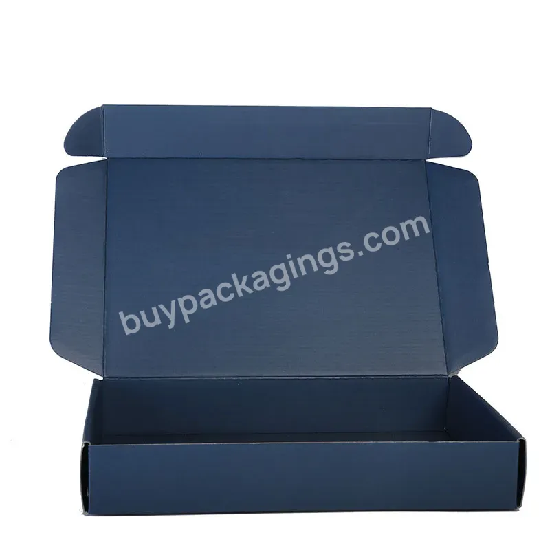 Wholesale Custom Logo Printing Small Size Corrugated Cardboard Skincare Mail Clothing Packaging Box