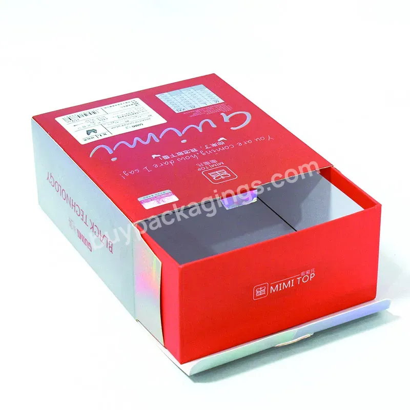 Wholesale Custom Logo Private Label Clothing Packaging Boxes Underwear Paper Boxes