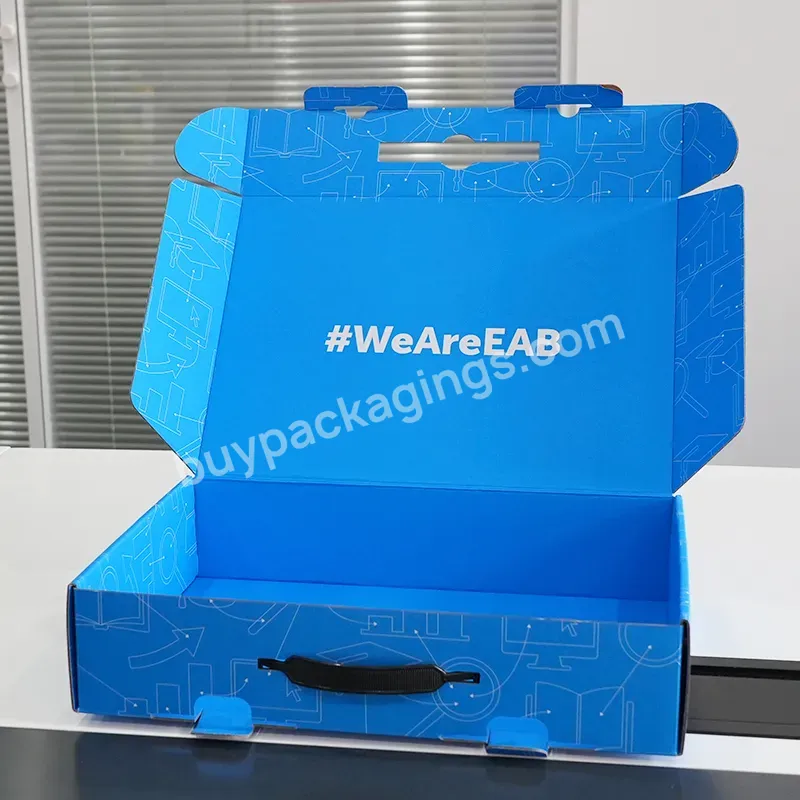 Wholesale Custom Logo Recyclable Carton Blank Brown Kraft Paper Glossy Lamination Luxury Corrugated Cardboard Packaging Shoe Box