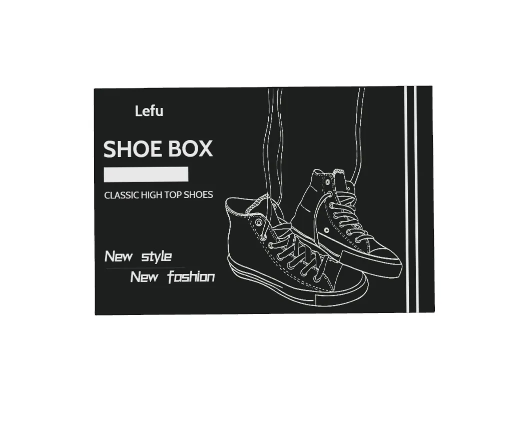 Wholesale custom logo shoe boxes packaging black cardboard sneaker box luxury corrugated printing paper sneakers shoe box