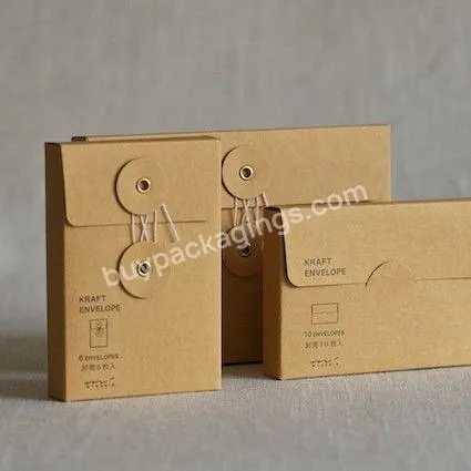 Wholesale custom made brown paper envelopes for office